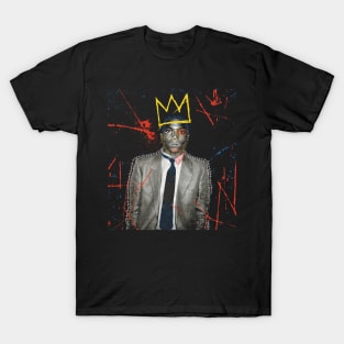 Jean-Michel Basquiat Portrait Art T-Shirt